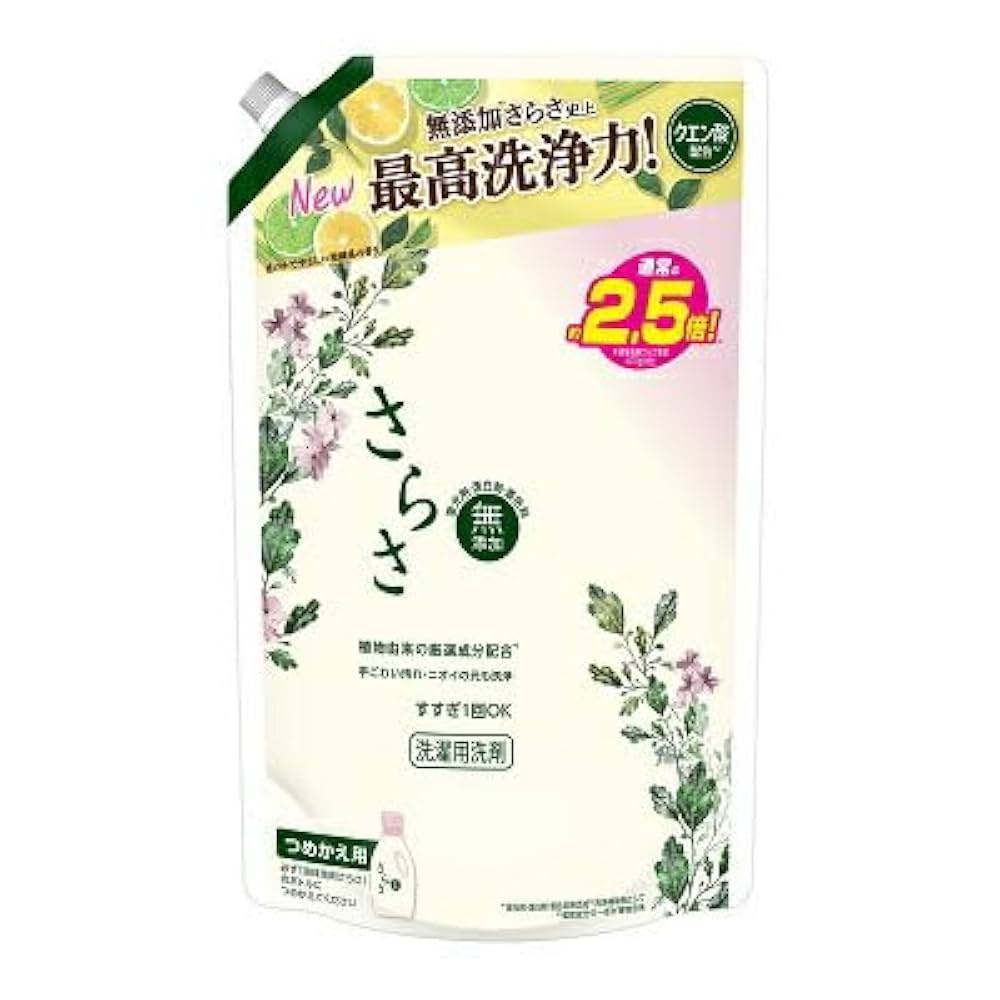 P&G さらさ 洗剤ジェル つめかえ 超ジャンボサイズ1.68kg×6個セット Amazon | 《セット販売》 P&G さらさ 洗剤ジェル 超ジャンボ
